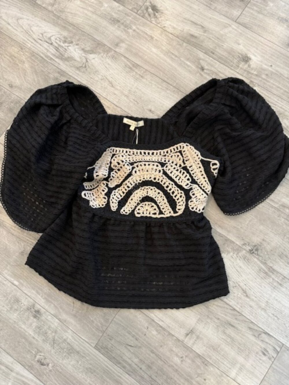 Sarah Hann Blouse with Embroidery